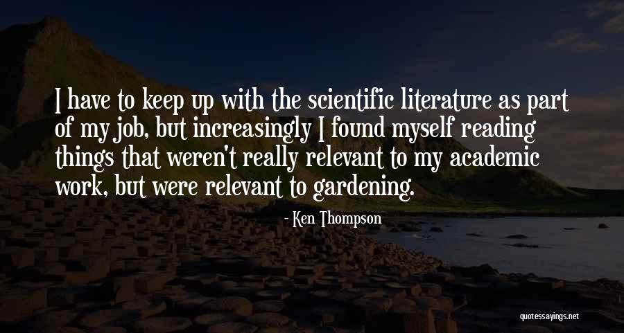 Relevant Quotes By Ken Thompson