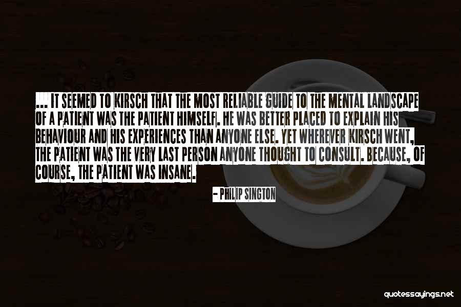 Reliable Person Quotes By Philip Sington Reliable Person Quotes By Philip Sington