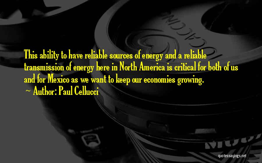 Reliable Sources Quotes By Paul Cellucci