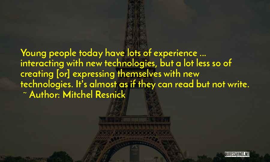 Relicario Nando Quotes By Mitchel Resnick