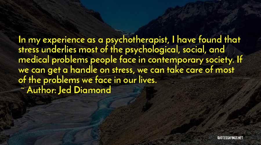 Relief Society Quotes By Jed Diamond