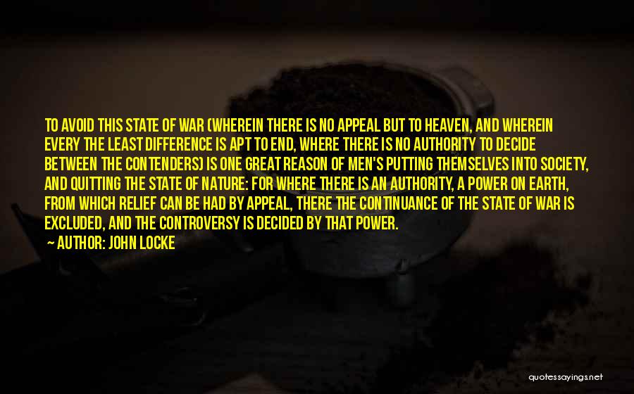 Relief Society Quotes By John Locke