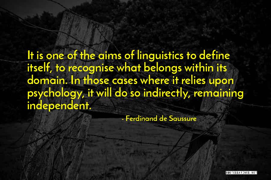 Relies Quotes By Ferdinand De Saussure Relies Quotes By Ferdinand De Saussure
