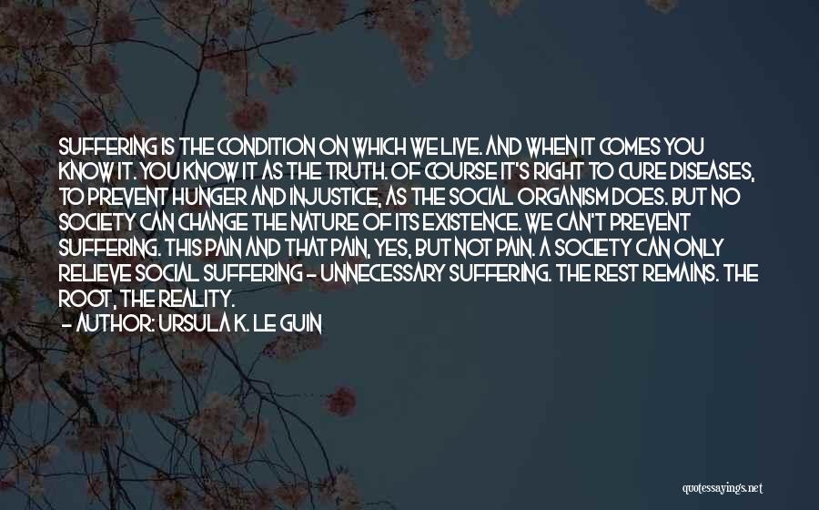 Relieve Pain Quotes By Ursula K. Le Guin