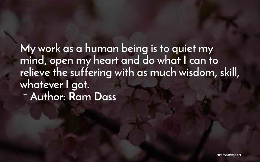 Relieve Suffering Quotes By Ram Dass