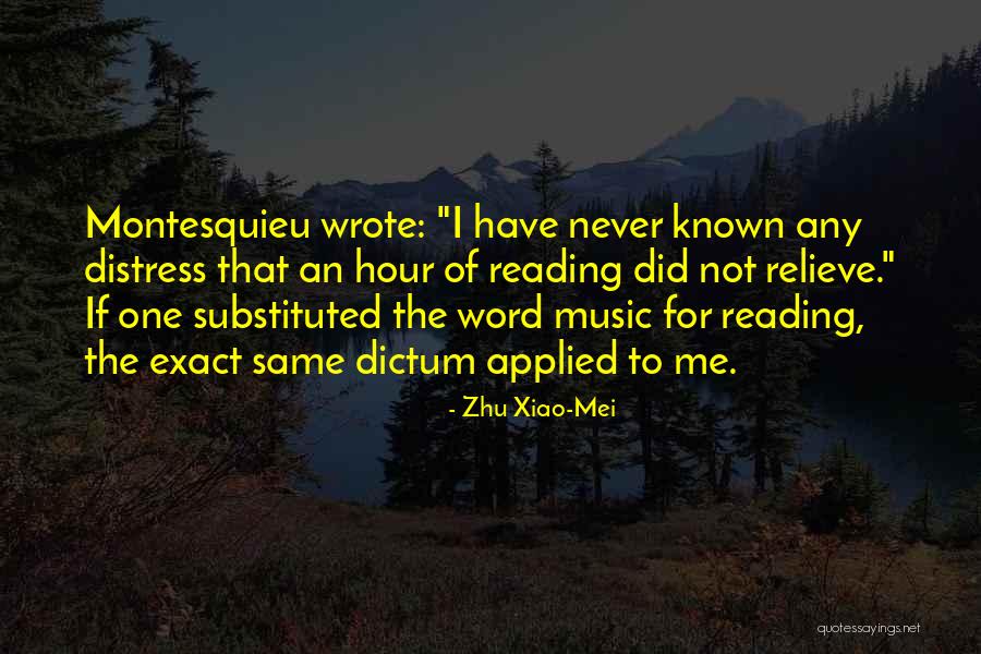 Relieve Your Stress Quotes By Zhu Xiao-Mei