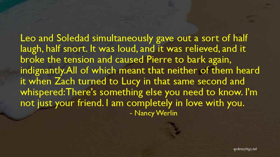 Relieved Love Quotes By Nancy Werlin