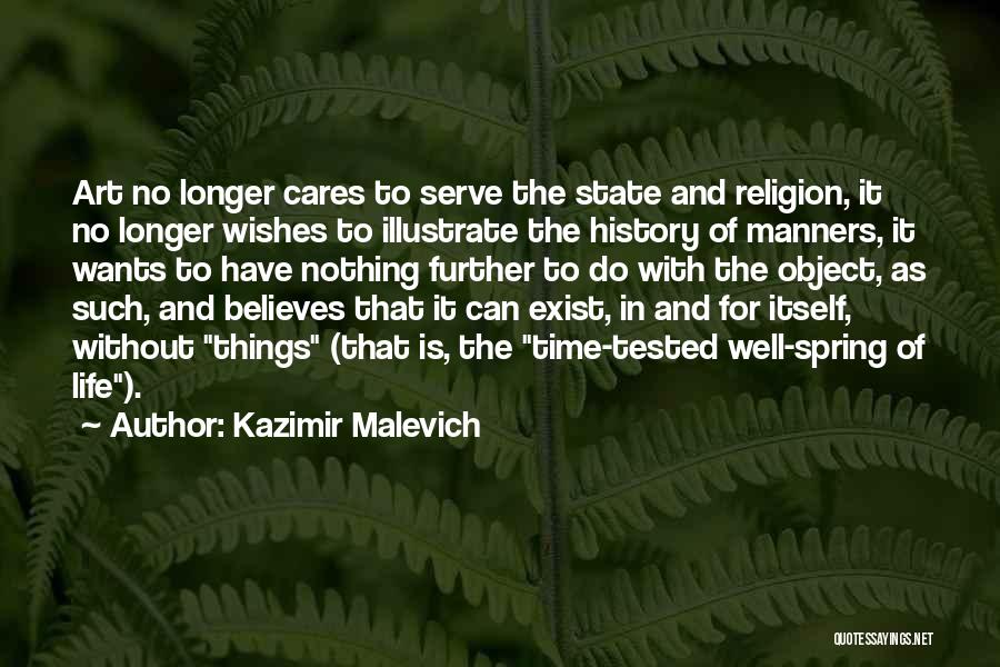 Religion And Art Quotes By Kazimir Malevich
