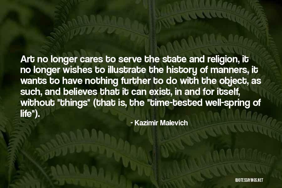 Religion And Art Quotes By Kazimir Malevich