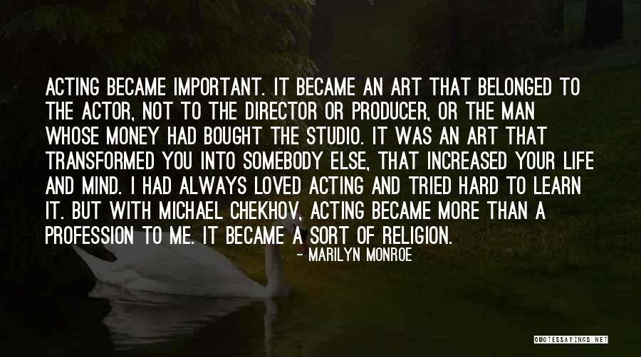 Religion And Art Quotes By Marilyn Monroe