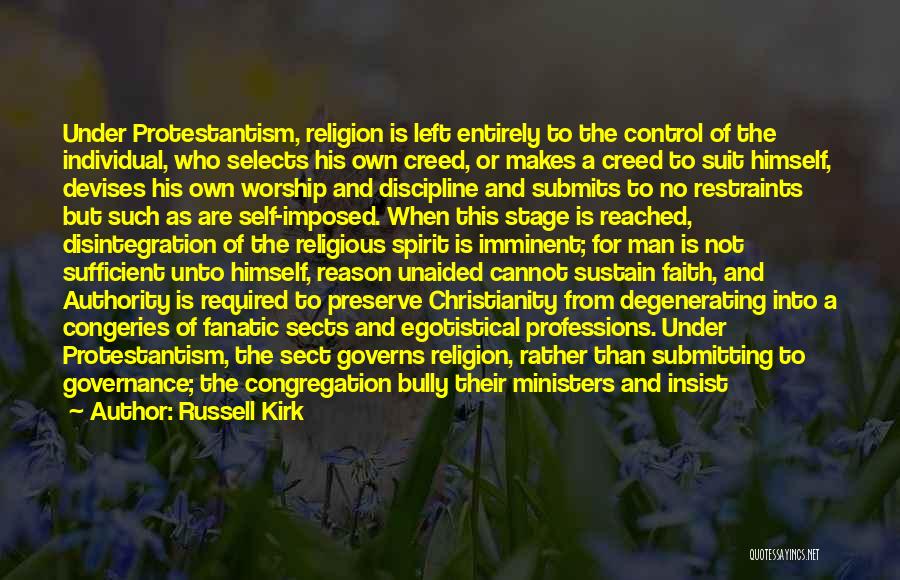 Religion And Control Quotes By Russell Kirk