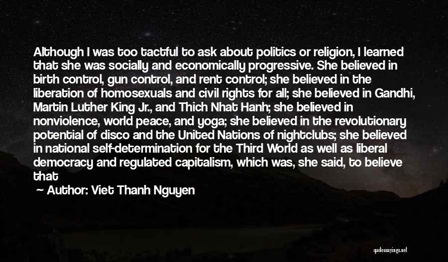 Religion And Control Quotes By Viet Thanh Nguyen