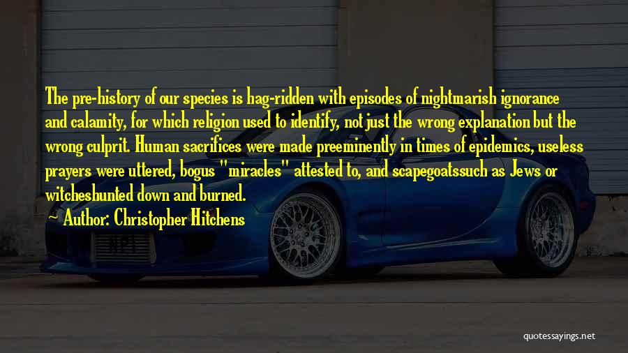 Religion And Ignorance Quotes By Christopher Hitchens