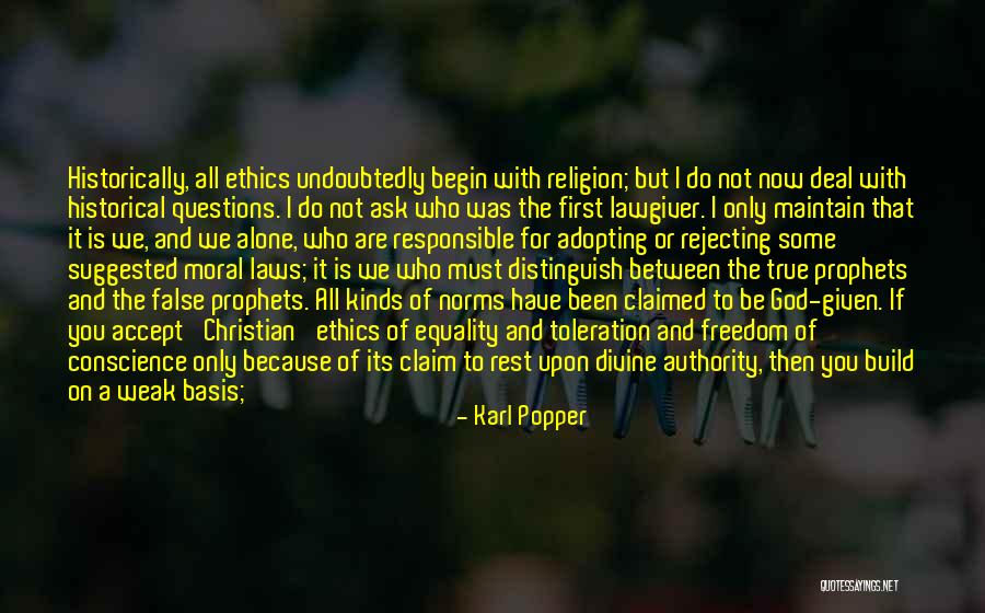 Religion And Inequality Quotes By Karl Popper Religion And Inequality Quotes By Karl Popper