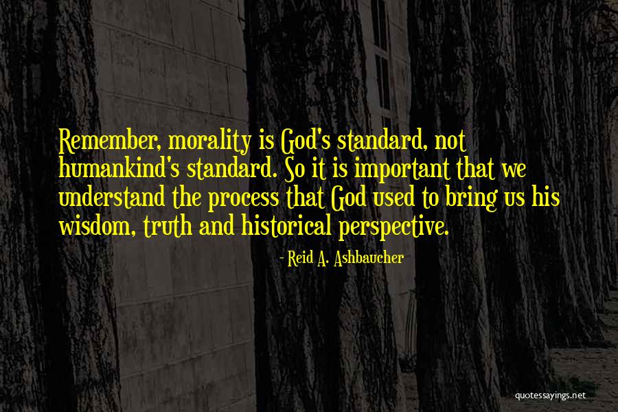 Religion And Morality Quotes By Reid A. Ashbaucher Religion And Morality Quotes By Reid A. Ashbaucher