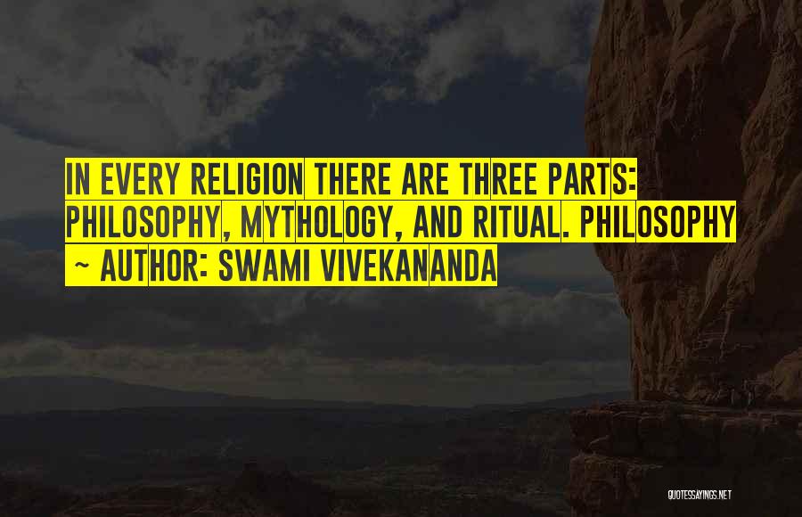 Religion And Mythology Quotes By Swami Vivekananda