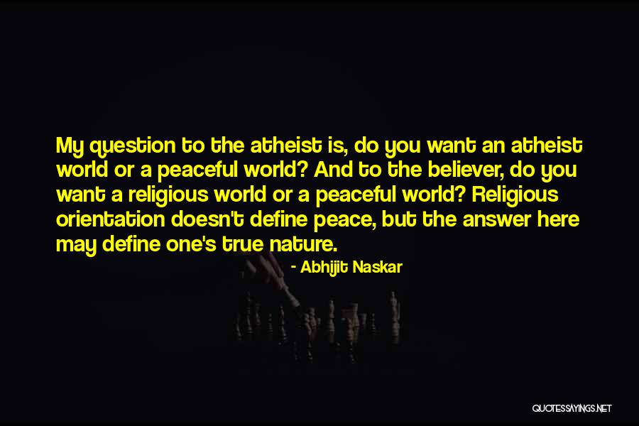 Religion And Peace Quotes By Abhijit Naskar Religion And Peace Quotes By Abhijit Naskar