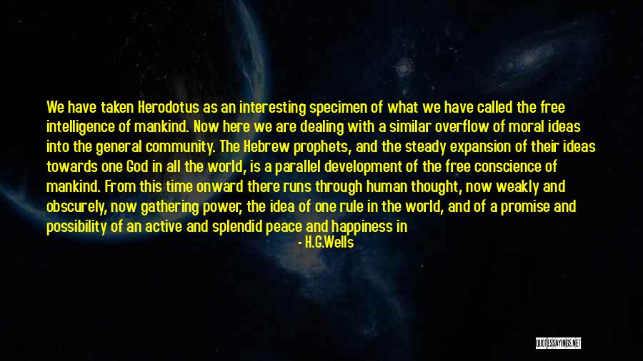 Religion And Peace Quotes By H.G.Wells Religion And Peace Quotes By H.G.Wells