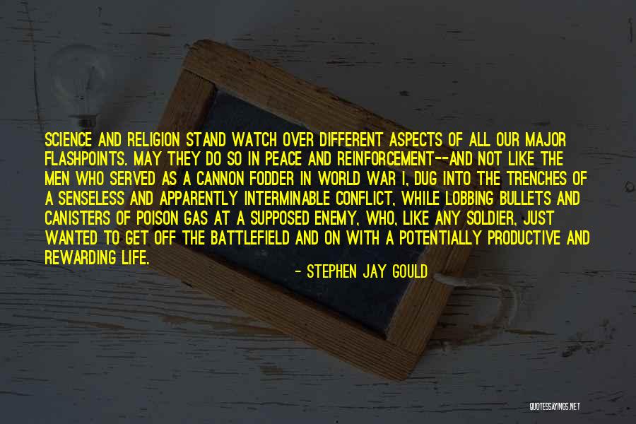Religion And Peace Quotes By Stephen Jay Gould Religion And Peace Quotes By Stephen Jay Gould
