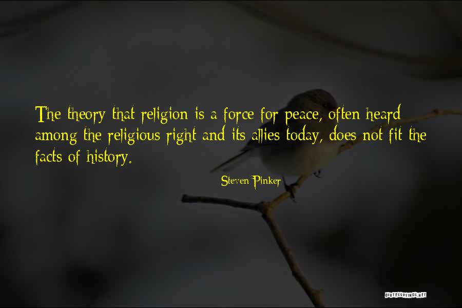 Religion And Peace Quotes By Steven Pinker Religion And Peace Quotes By Steven Pinker