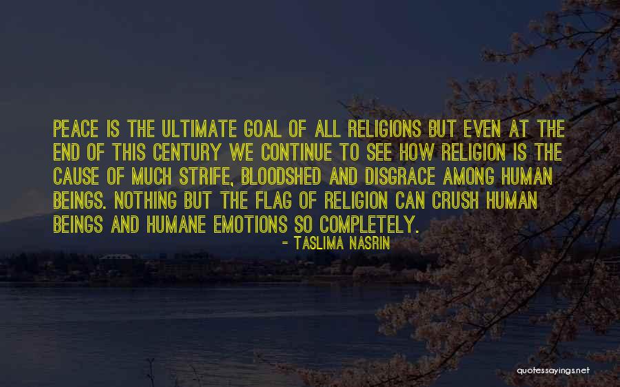 Religion And Peace Quotes By Taslima Nasrin Religion And Peace Quotes By Taslima Nasrin