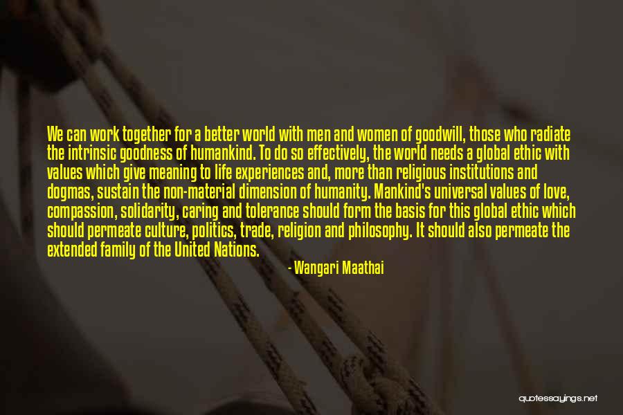 Religion And Peace Quotes By Wangari Maathai Religion And Peace Quotes By Wangari Maathai