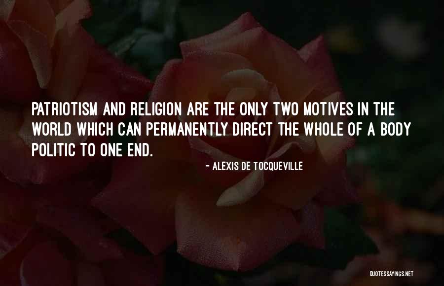 Religion And Politic Quotes By Alexis De Tocqueville