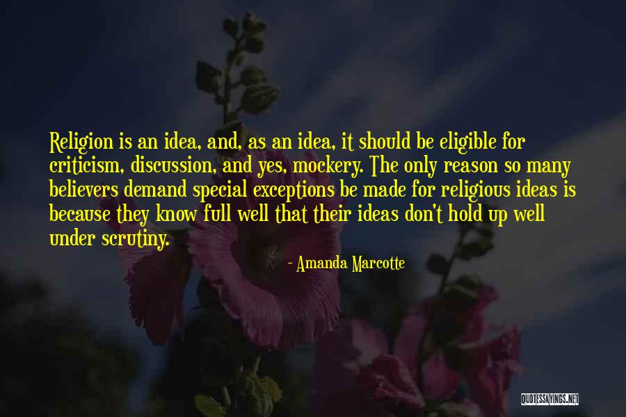 Religion And Reason Quotes By Amanda Marcotte