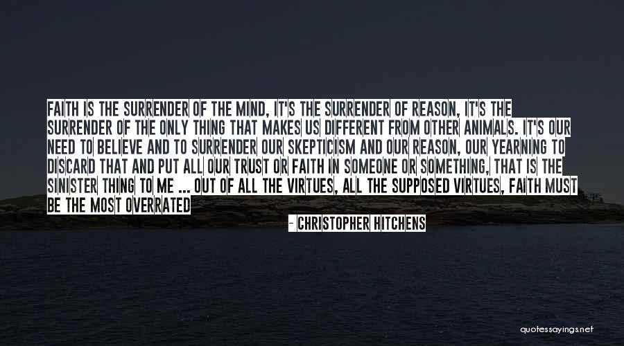 Religion And Reason Quotes By Christopher Hitchens