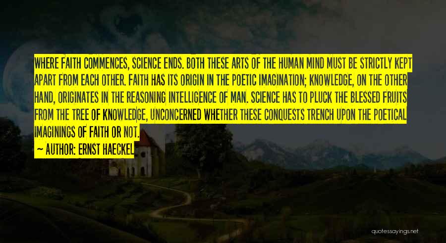 Religion And Reason Quotes By Ernst Haeckel