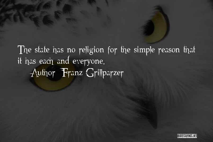 Religion And Reason Quotes By Franz Grillparzer