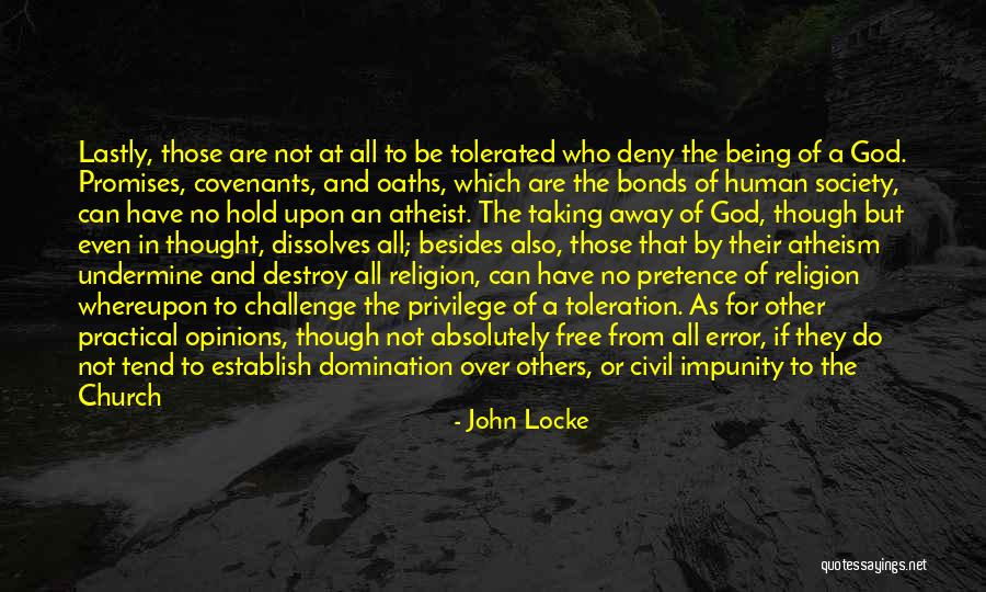 Religion And Reason Quotes By John Locke