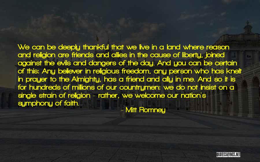 Religion And Reason Quotes By Mitt Romney