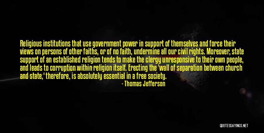 Religion And Society Quotes By Thomas Jefferson Religion And Society Quotes By Thomas Jefferson
