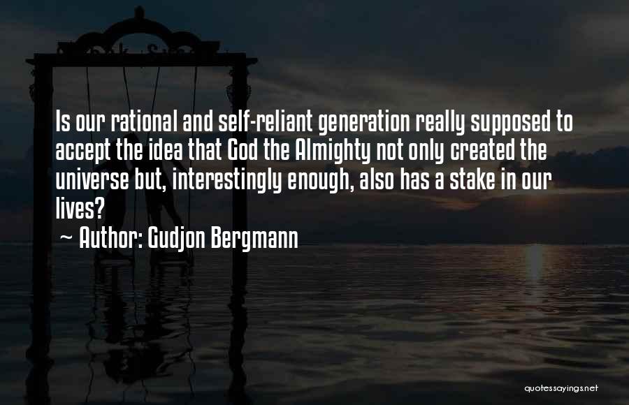 Religion And Spirituality Quotes By Gudjon Bergmann