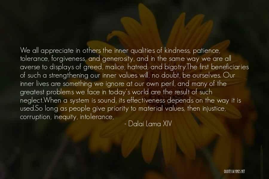 Religion And Tolerance Quotes By Dalai Lama XIV