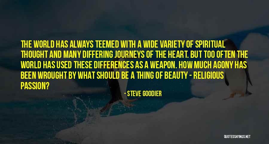 Religion And Tolerance Quotes By Steve Goodier