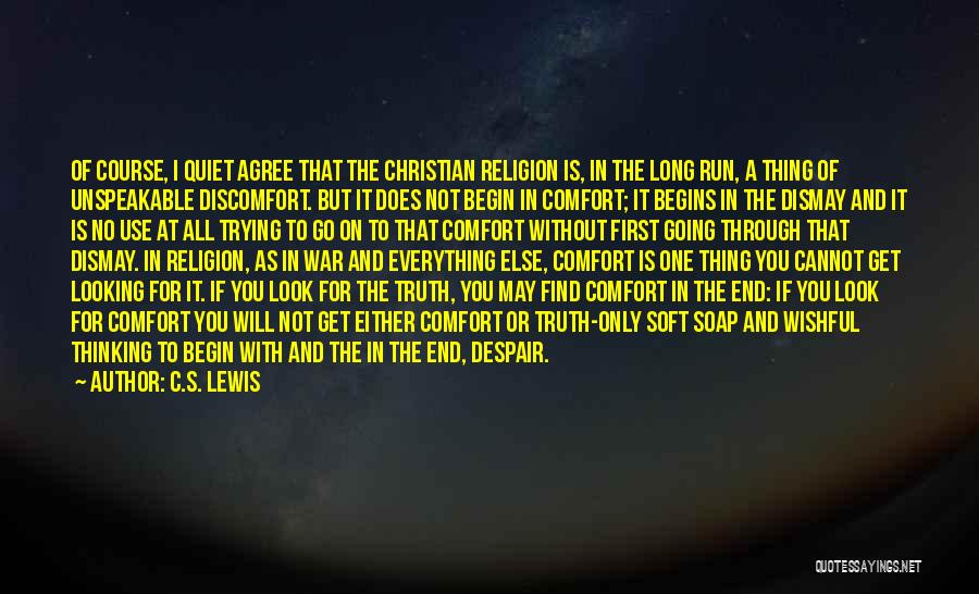 Religion And War Quotes By C.S. Lewis