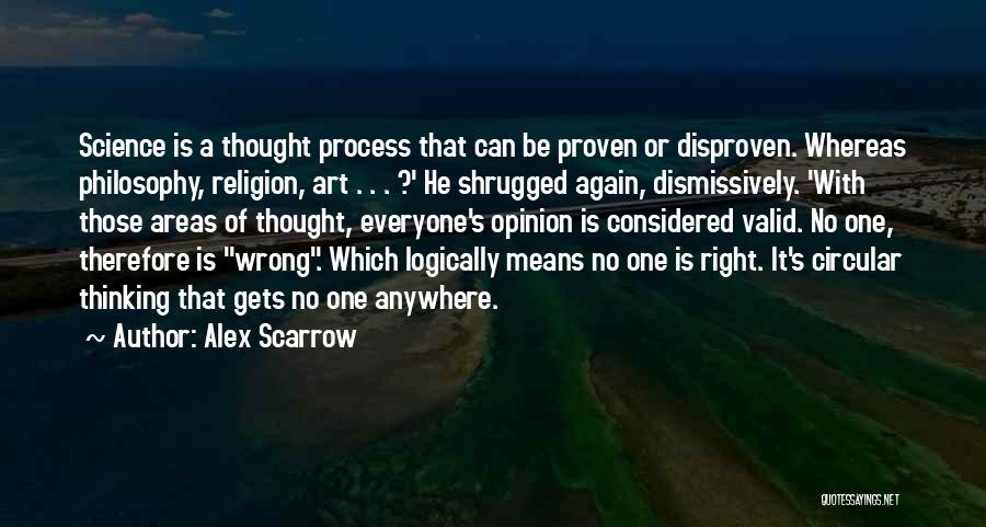 Religion Art Quotes By Alex Scarrow