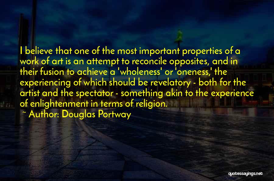 Religion Art Quotes By Douglas Portway