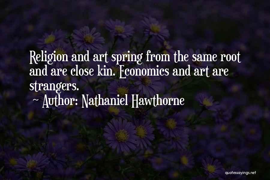 Religion Art Quotes By Nathaniel Hawthorne