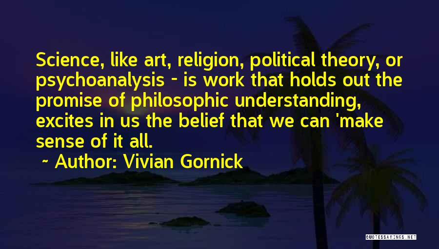 Religion Art Quotes By Vivian Gornick