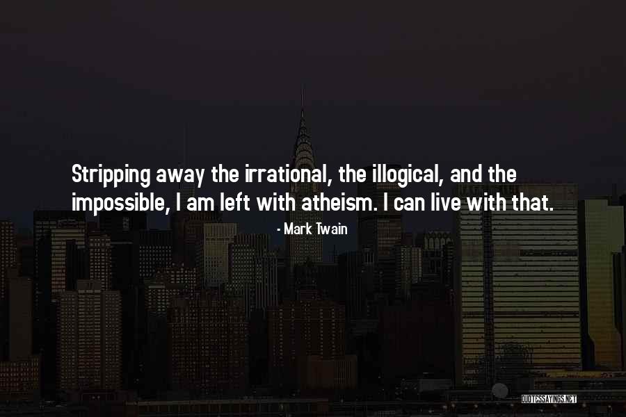 Religion Atheism Quotes By Mark Twain