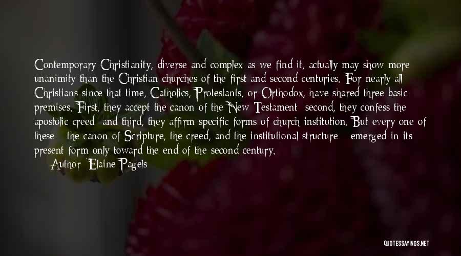 Religion Catholic Quotes By Elaine Pagels