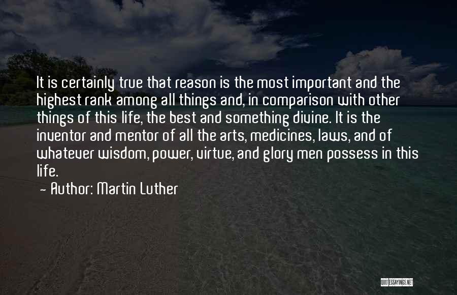 Religion Comparison Quotes By Martin Luther