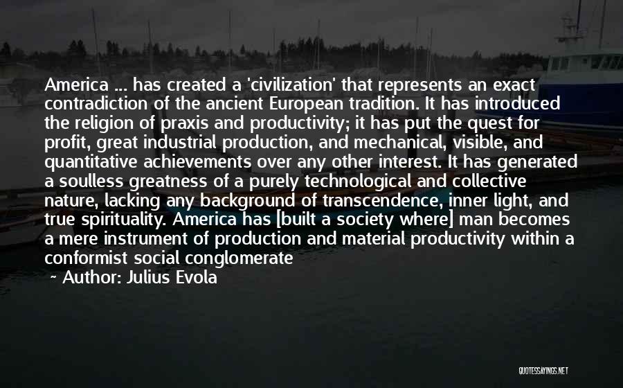 Religion Contradiction Quotes By Julius Evola