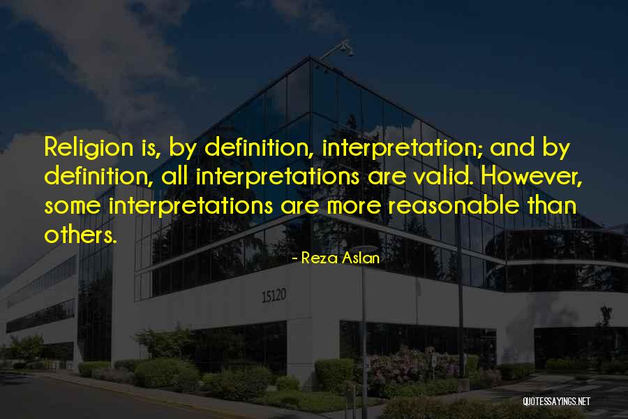 Religion Definitions Quotes By Reza Aslan