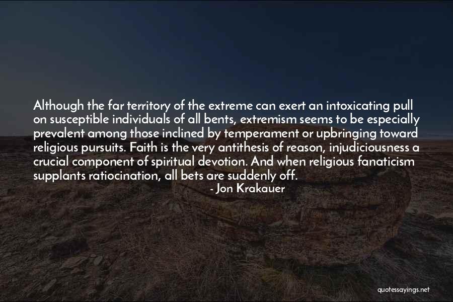 Religion Fanaticism Quotes By Jon Krakauer