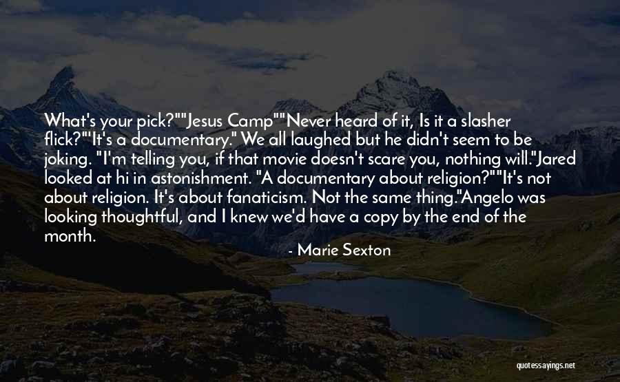 Religion Fanaticism Quotes By Marie Sexton