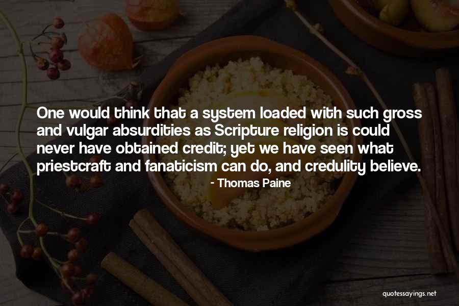 Religion Fanaticism Quotes By Thomas Paine Religion Fanaticism Quotes By Thomas Paine